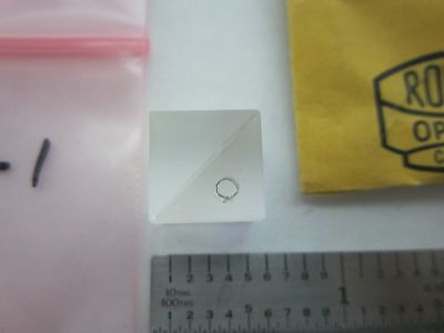 OPTICAL BEAM SPLITTER COATED ROLYN 12x12 mm LASER OPTICS #3-01-1 BIN#3