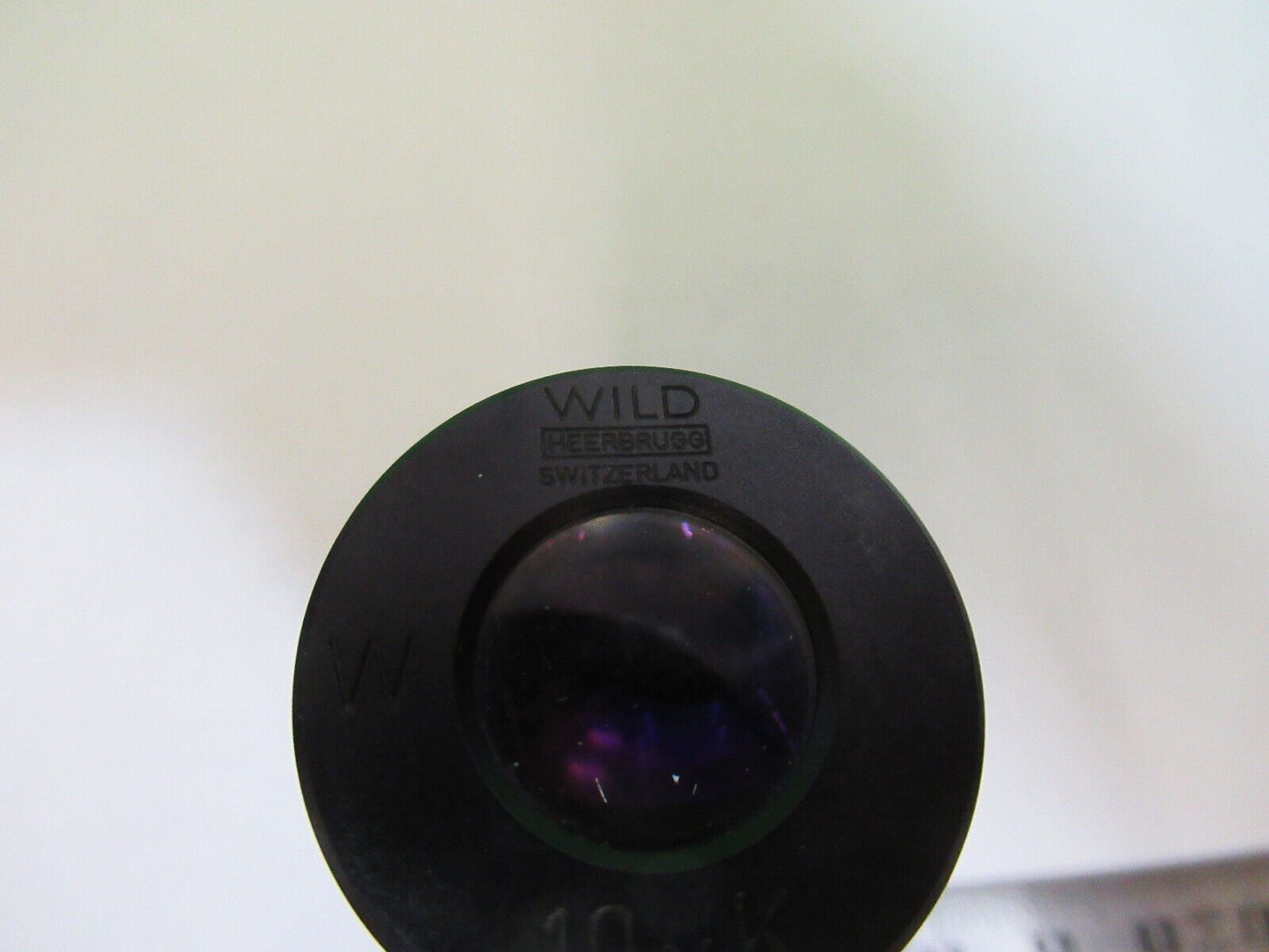 MICROSCOPE PART EYEPIECE WILD HEERBRUGG 10xK  SWISS OPTICS AS PICTURED S8-A-101