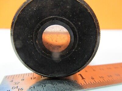 ANTIQUE BRASS RARE LENS EYEPIECE OCULAR MICROSCOPE PART AS PICTURED &7B-B-48