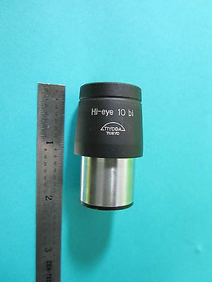 MICROSCOPE PART TIYODA JAPAN EYEPIECE OPTICS HI-EYE 10 BI BIN#HM-LUX