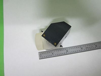 MICROSCOPE PART LEITZ PRISM + LENS ASSEMBLY OPTICS AS IS BIN#S4-10