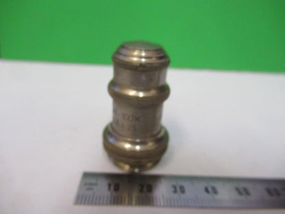 ANTIQUE OLYMPUS JAPAN OBJECTIVE 100X OPTICS MICROSCOPE PART AS PICTURED &R3-B-42