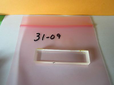 OPTICAL CYLINDRICAL BI CONCAVE LASER OPTICS BIN#31-09