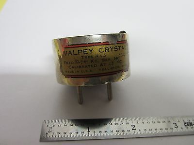 VALPEY QUARTZ CRYSTAL FREQUENCY CONTROL RADIO  BIN#E2-20