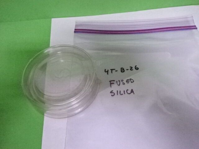 OPTICAL FLAT 2.5" DIAMETER FUSED SILICA LASER SPECTRA PHYSICS OPTICS  #4T-B-26