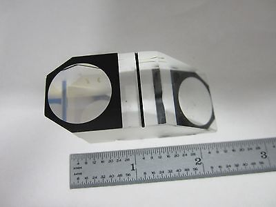 OPTICAL MICROSCOPE PART PRISM OPTICS AS IS BIN#N6-59