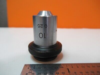 TIYODA TOKYO 10X OPTICS OBJECTIVE MICROSCOPE PART AS PICTURED &P7-A-48