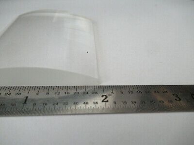 OPTICAL GLASS RECTANGULAR LENS 200mm FL LASER OPTICS AS PICTURED &4B-FT-17