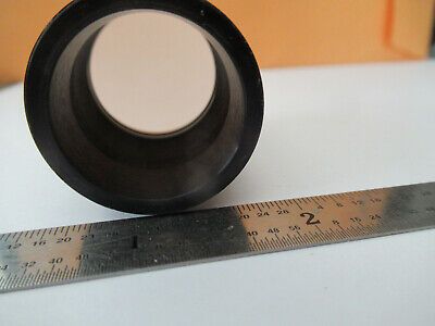 OLYMPUS JAPAN LENS ASSEMBLY + DIFFUSER MICROSCOPE PART AS PICTURED #F2-A-29