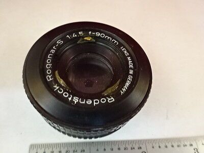 OPTICAL LENS RODENSTOCK ROGONAR GERMANY OPTICS AS IS BIN#L8-A-05