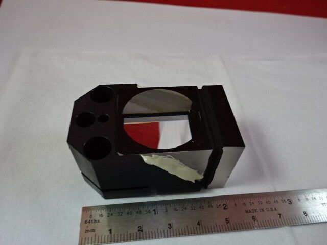 REICHERT LEICA POLYLITE  MOUNTED PRISM ASSEMBLY MICROSCOPE PART  AS IS #B8-A-16