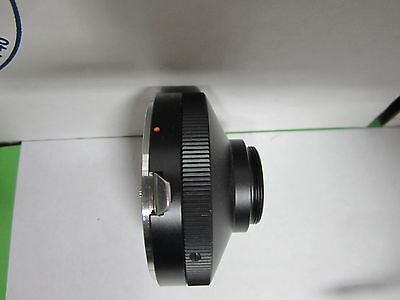 OPTICAL MICROSCOPE NIKON CAMERA ADAPTOR OPTICS BIN#L5-25