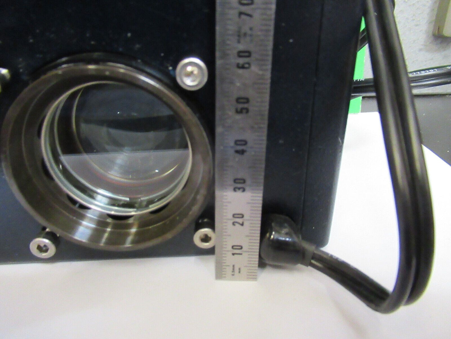 LEICA CHINA 12V 100W DMRE LAMP ASSEMBLY MICROSCOPE PART AS PICTURED &Q4-A-69