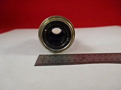 LEICA OBJECTIVE ACHRO 4X MICROSCOPE OPTICS AS IS BIN#W4-G-12