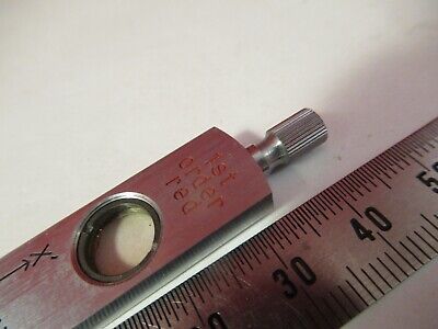 UNITRON POL SLIDE 1st ORDER RED POL OPTICS MICROSCOPE PART AS PICTURED &8-B-36