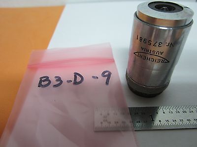 FOR PARTS MICROSCOPE OBJECTIVE REICHERT AUSTRIA EPI 28X OPTICS BIN#B3-D-9