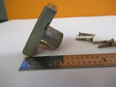 ANTIQUE BAUSCH LOMB LOCK WITHOUT KEY MICROSCOPE PART AS PICTURED &Q6-A-73