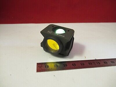 LEICA GERMANY DMR FILTER CUBE N2 513609 MICROSCOPE PART AS PICTURED &13-A-21