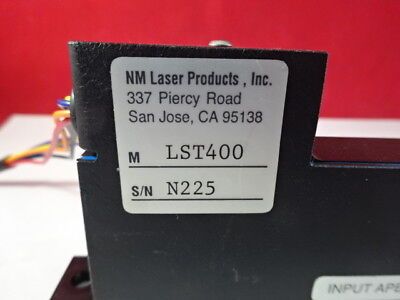 OPTICAL LST400 SHUTTER NM LASER PRODUCTS LASER OPTICS BIN#95-66