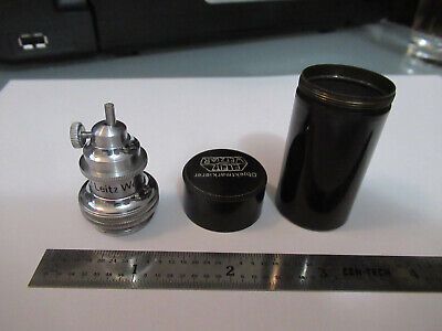 OBJECTIVE MARKER LEITZ GERMANY VERY RARE  MICROSCOPE PART AS PICTURED #F5-A-72