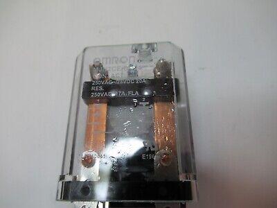 OMRON RELAY MJN2CE-DC24 VOLTS RELAY CONTROL SYSTEMS AS PICTURED #17-A-51