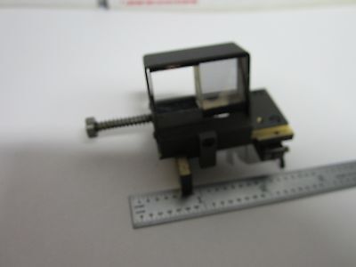 MICROSCOPE ZEISS PHOTOMIC BEAM SPLITTER ASSEMBLY [smeared] OPTICS BIN#E5-P-7