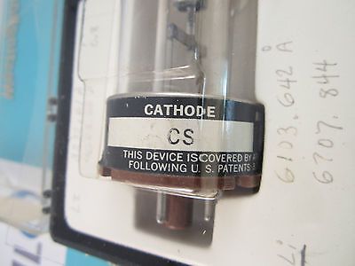 WESTINGHOUSE CESIUM HOLLOW CATHODE LAMP Cs ELEMENT spectra