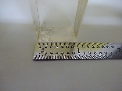 OPTICAL GLASS BAR NON POLISHED LASER OPTICS AS IS BIN#4V-FL-41