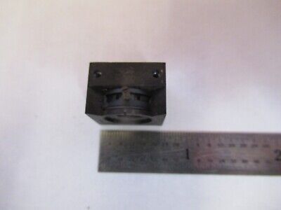 OPTICAL MOUNTED IRIS DIAPHRAGM OPTICS MICROSCOPE PART AS PICTURED &5K-A-46