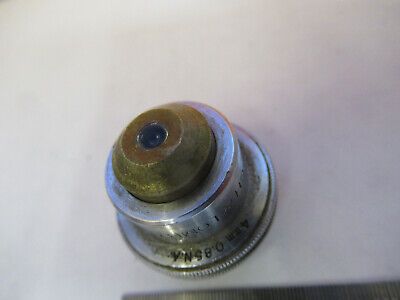 BAUSCH LOMB OPTICS 4mm /215mm OBJECTIVE MICROSCOPE PART AS PICTURED &F1-A-85