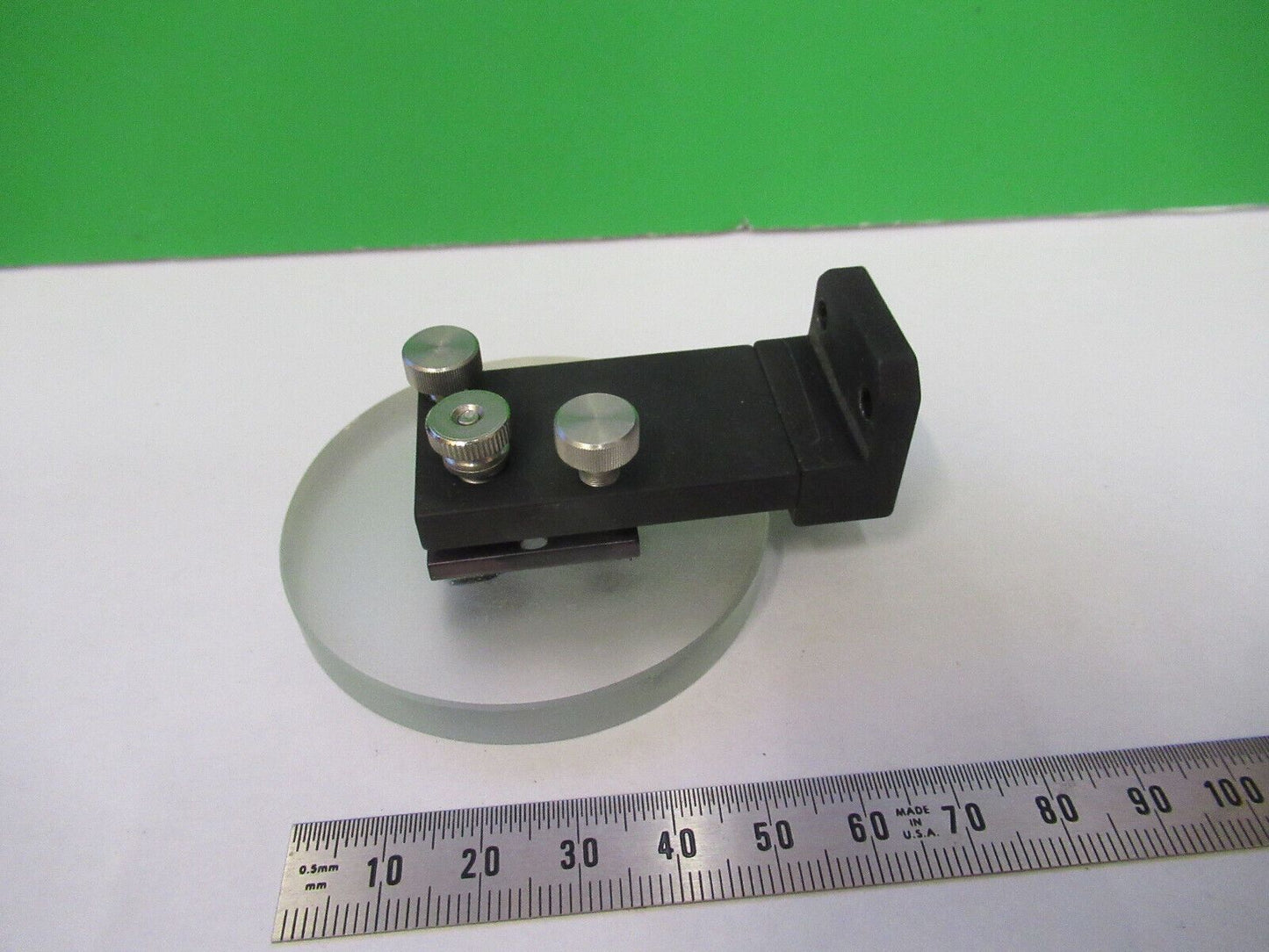 FOR PARTS OPTICAL MIRROR MOUNTED IN BASE LASER OPTICS AS PICTURED z4-b-65