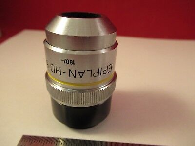 ZEISS POL OBJECTIVE EPIPLAN HD 8X /160 MICROSCOPE PART AS PICTURED #FT-4-126