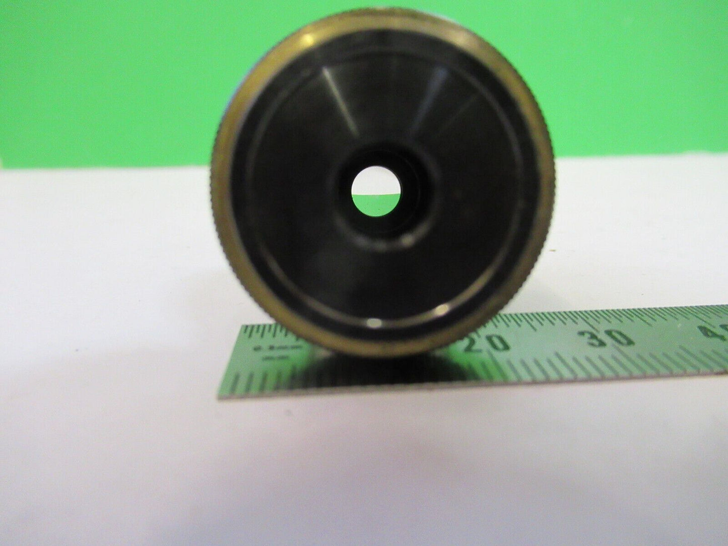 ANTIQUE CARL ZEISS JENA 40X OBJECTIVE MICROSCOPE PART AS PICTURED F3-B-26