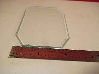 OPTICAL GLASS PLATE TRUNCATED OPTICS AS PICTURED &FT-6-70