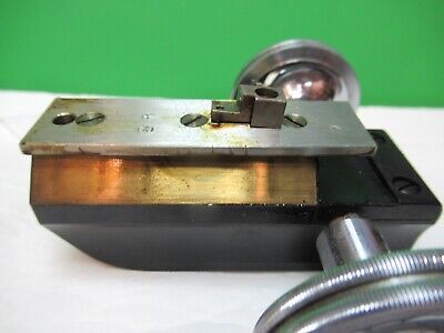 VINTAGE SPENCER STAGE MICROMETER KNOBS MICROSCOPE PART AS PICTURED #17-A-46