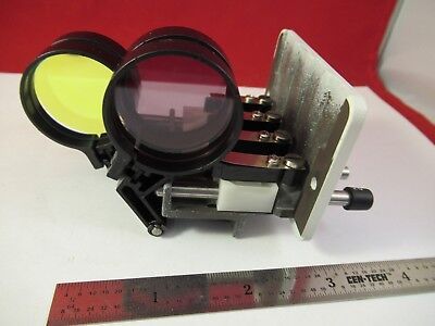 LEICA GERMANY DMR FILTER ASSEMBLY 505004 OPTICS MICROSCOPE PART &84-B-06