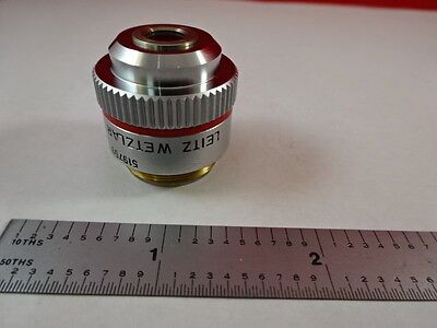 MICROSCOPE PART LEITZ WETZLAR GERMANY OBJECTIVE EF 4X OPTICS AS IS BIN#L9-B-01