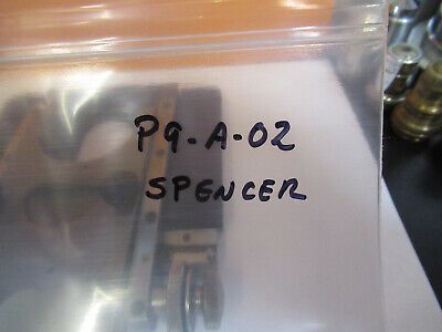 ANTIQUE SPENCER BUFFALO XY STAGE TABLE MICROSCOPE PART AS PICTURED &P9-A-02