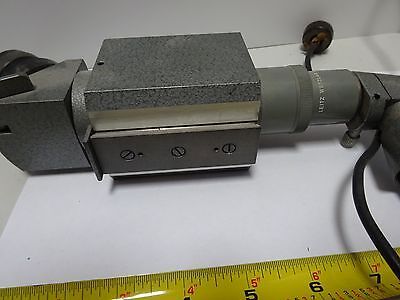 FOR PARTS MICROSCOPE LEITZ GERMANY ASSEMBLY EYEPIECE STAGE AS IS BIN#TA-1-2-J