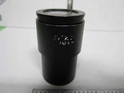 MICROSCOPE PART EYEPIECE NIKON JAPAN OPTICS BIN#R3-31