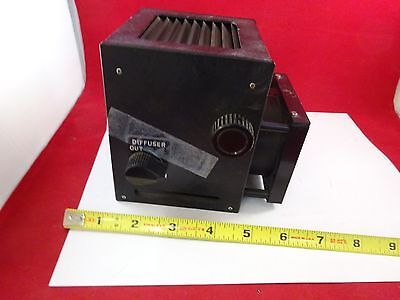 MICROSCOPE PART  LAMP HOUSING ILLUMINATOR OPTICS #73-17