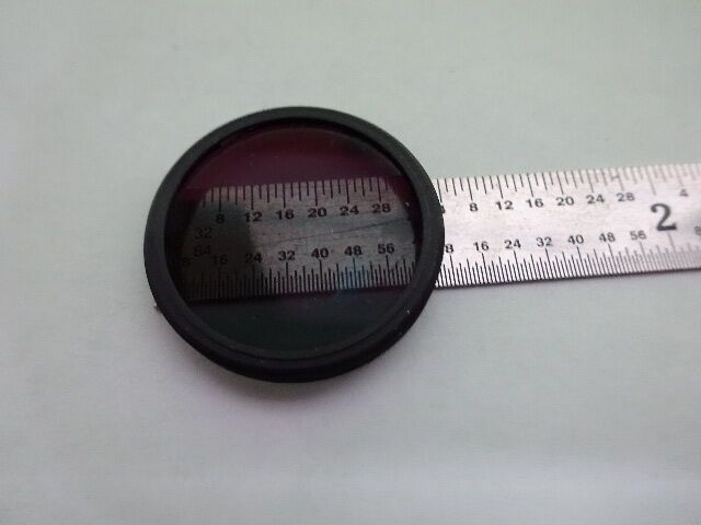 MICROSCOPE PART POLARIZER POL FAIR CONDITION FILTER OPTICS AS IS #H1-B-16