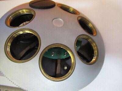 LEICA GERMANY DMRE SEVEN POSITION NOSEPIECE MICROSCOPE PART AS PICTURED P3-A-83