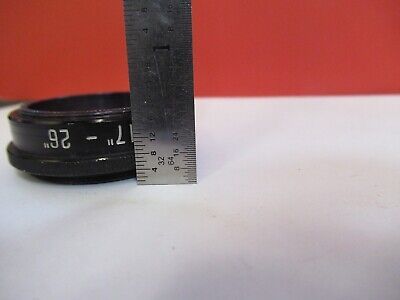 MOUNTED STEREO LENS OBJECTIVE C 17" - 26" MICROSCOPE PART AS PICTURED &Q1-A-58