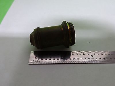 ANTIQUE MICROSCOPE LEITZ GERMANY OBJECTIVE #3 OPTICS #P8-C-13