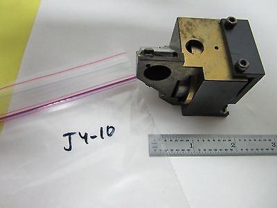 OPTICAL MICROSCOPE LEITZ BRASS MOUNTED FILTER + MIRROR OPTICS AS IS BIN#J4-10