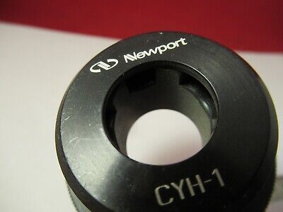 OPTICAL NEWPORT CYH-1 EMPTY LENS FILTER MOUNT LASER OPTICSAS PICTURED &P7-FT-76