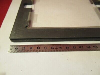 MICROSCOPE PART ACCESSORY TABLE STAGE MITUTOYO LEITZ ETC AS PICTURED &8-B-08