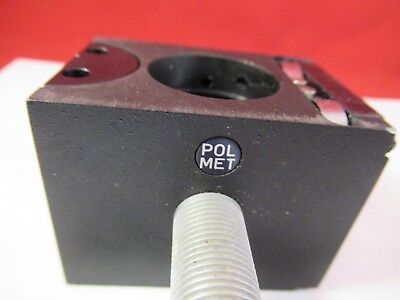 REICHERT POLYVAR POL MET CUBE POLARIZER FILTER MICROSCOPE PART OPTICS &J9-B-07