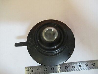 SPENCER AO AMERICAN OPTICS CONDENSER + IRIS MICROSCOPE PART AS PICTURED &P6-A-27